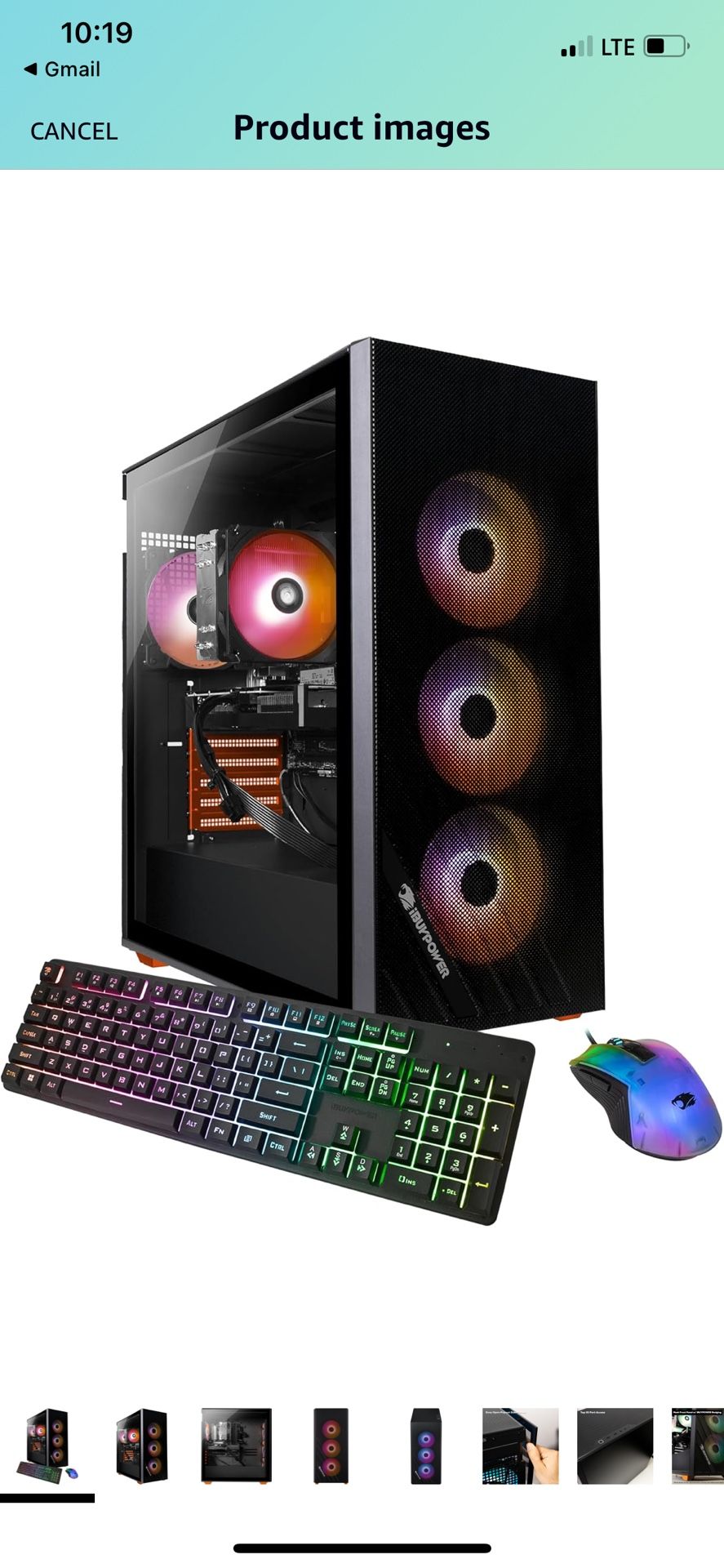 iBUYPOWER Gaming PC/Gamimg Monitor