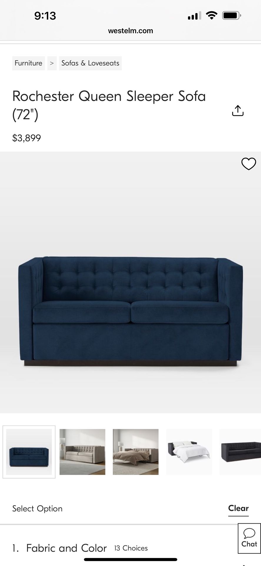 West Elm Couch