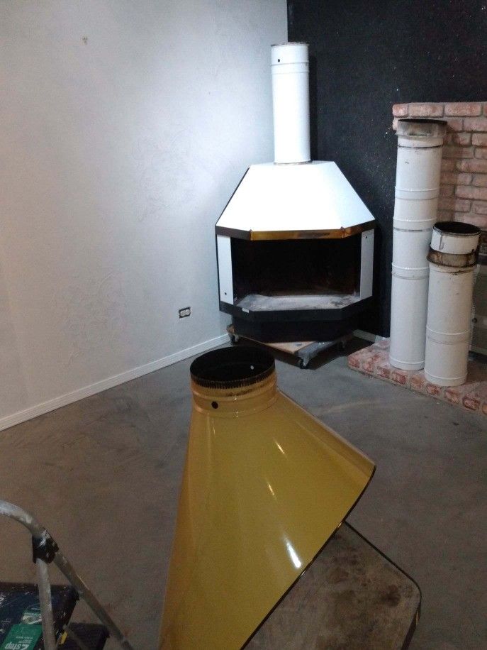 **STILL AVAILABLE ***Mid Century Fireplace