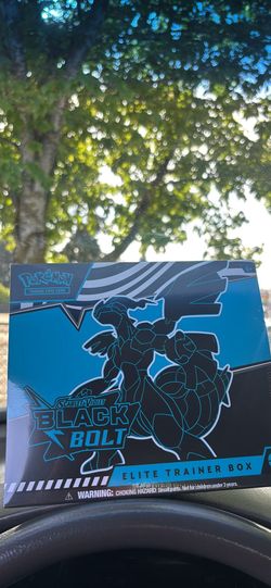 Pokemon black bolt ETB