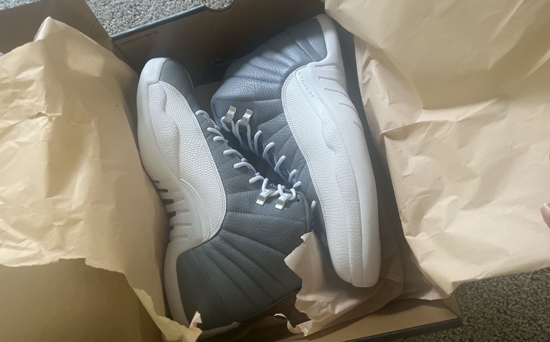 Air Jordan 12 Retro White/cool Grey