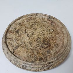 7" Marble Platform Candle Holder or Vase Stand