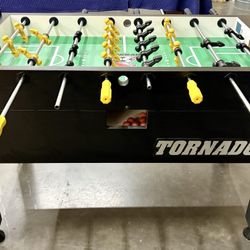Tornado Black Finish T-3000 Foosball Table