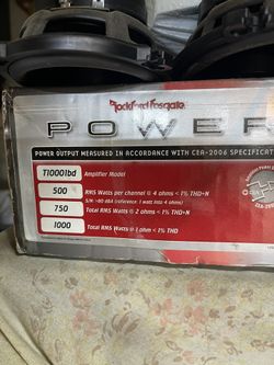 T10001 Bd Rockford Fosgate