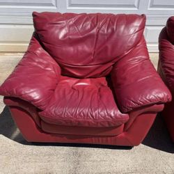 Leather Arm Chair Accent Chair