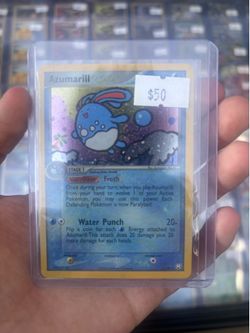 Pokémon card Azumarill