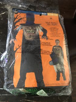 Mad Hatter Mr. Hydes costume for boy