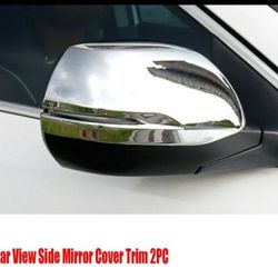 ABS Chrome Rear View Side Mirror Cover Trim 2PC Fit For Honda CR-V CRV 2021-2022