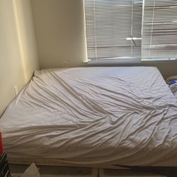Full Size King Matress And Spring Box
