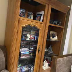 Wood Entertainment Center