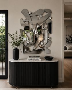 Modern Wall Decor – 48" × 32" | Contemporary Statement Décor