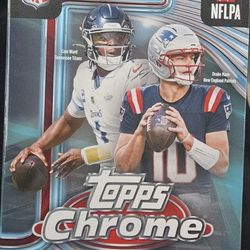 2025 Topps chrome nfl hanger