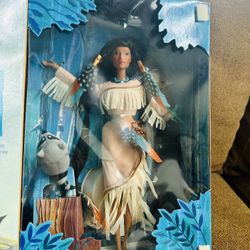 Disney Pocahontas 1996 Feathers In The Wind Doll. Still In Box 