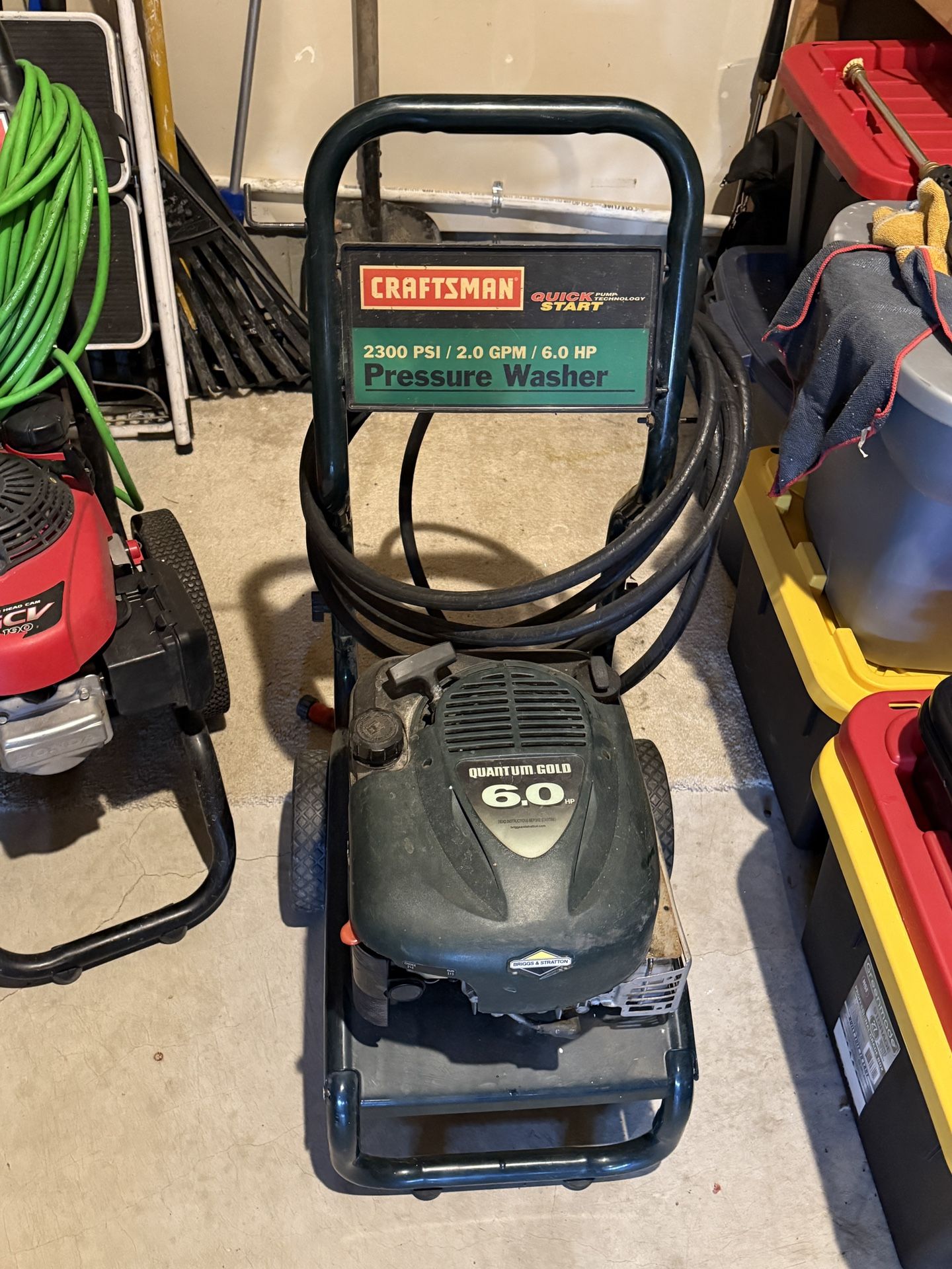 CRAFTSMAN PRESSURE WASHER