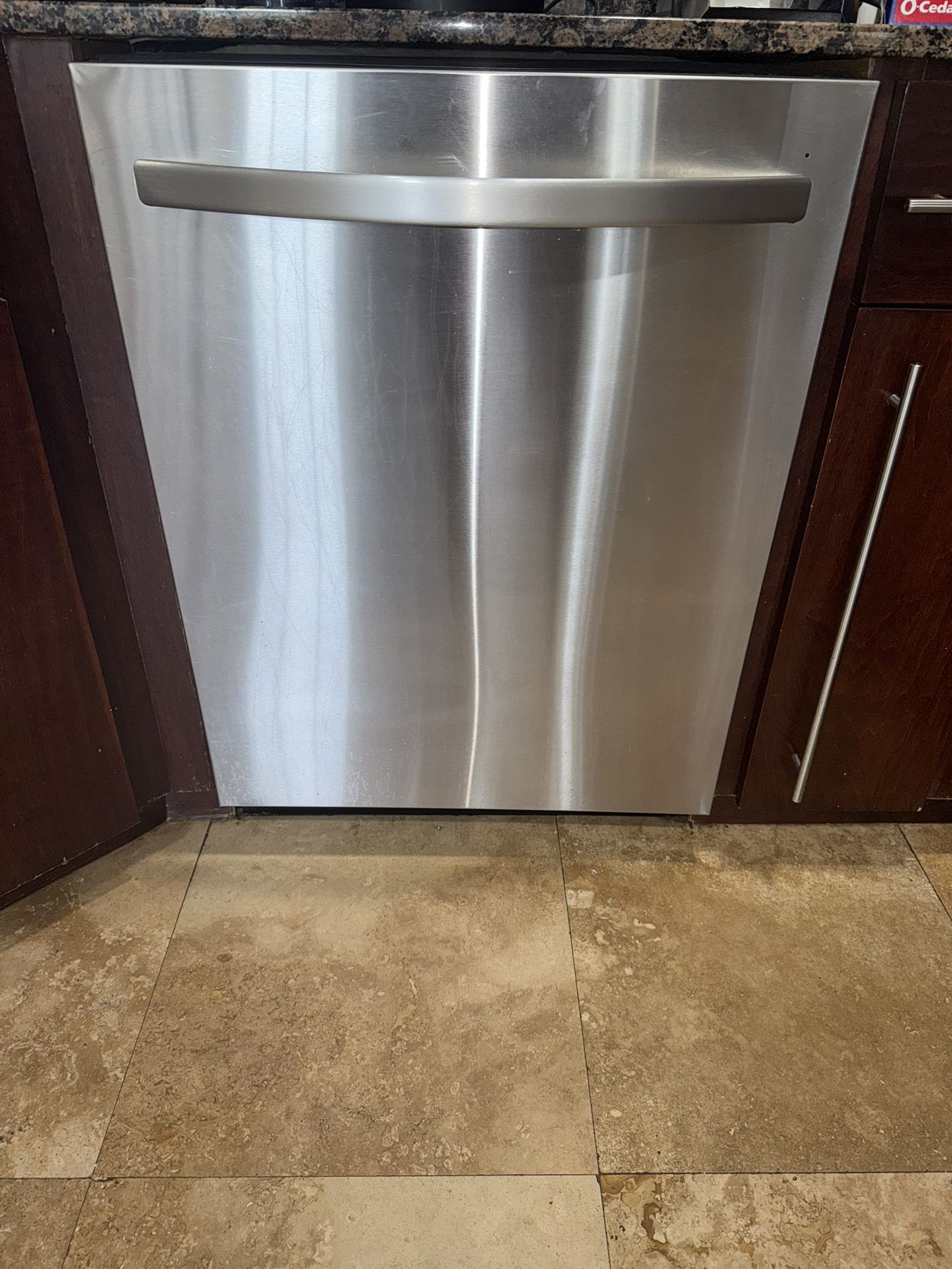 Kenmore dishwasher -stainless steel.