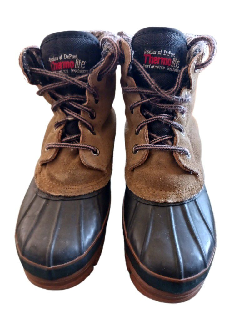 Dupont Steel Shank Performance Insulation Duck Brown Boots
