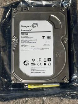 1TB Seagate Barracuda 3.5" HDD
