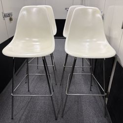 Herman Miller Eames Fiberglass Shell Barstools