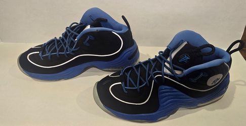 😎👌Sz 7.5Y Nike Air Penny II Black Varsity Royal Blue Orlando Magic 820249-005