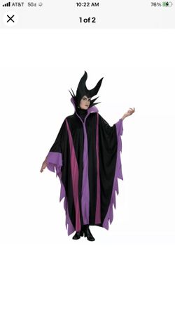 Maleficent women’s costume 2 Piece One size fits all