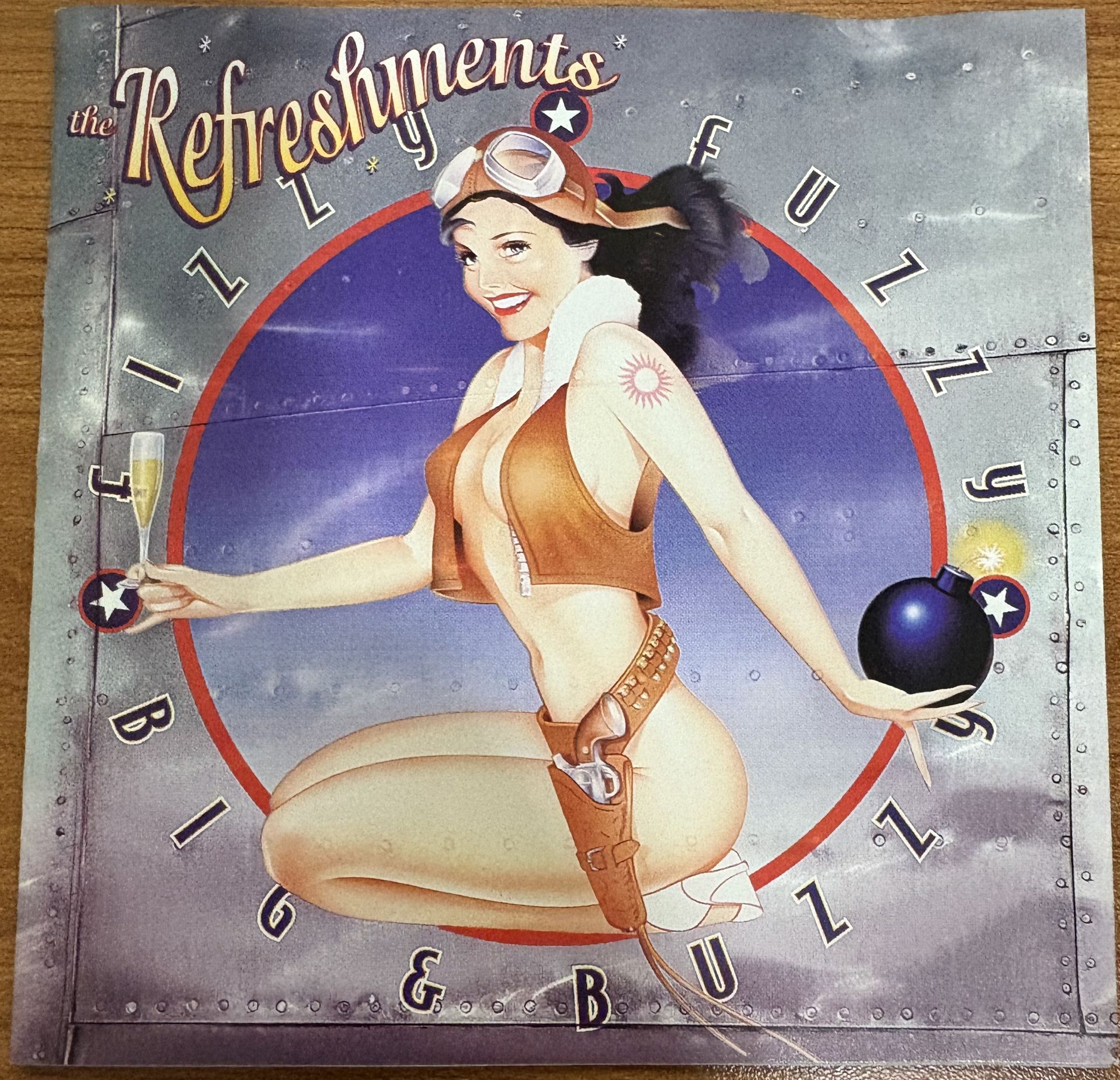 The Refreshments CD - Fizzy Fuzzy Big & Buzzy