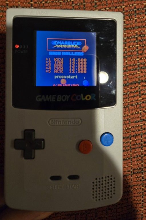 Gameboy Color W/ Backlight LCD Screen