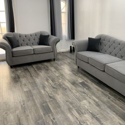 We Make Couches. Sofa And Loveseat Set $1199
