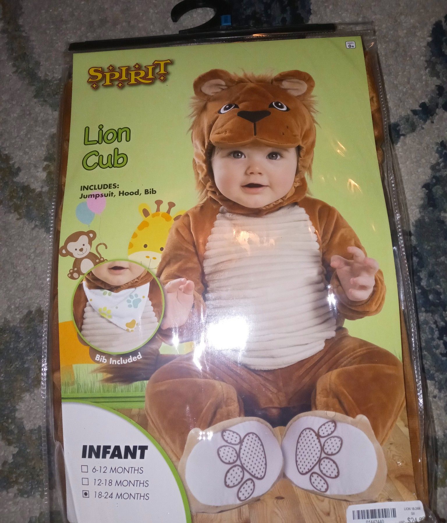 Halloween costume lion