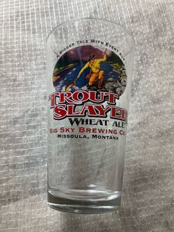 Big sky brewery Pint beer cup