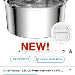 Pet Water Fountain NEW
