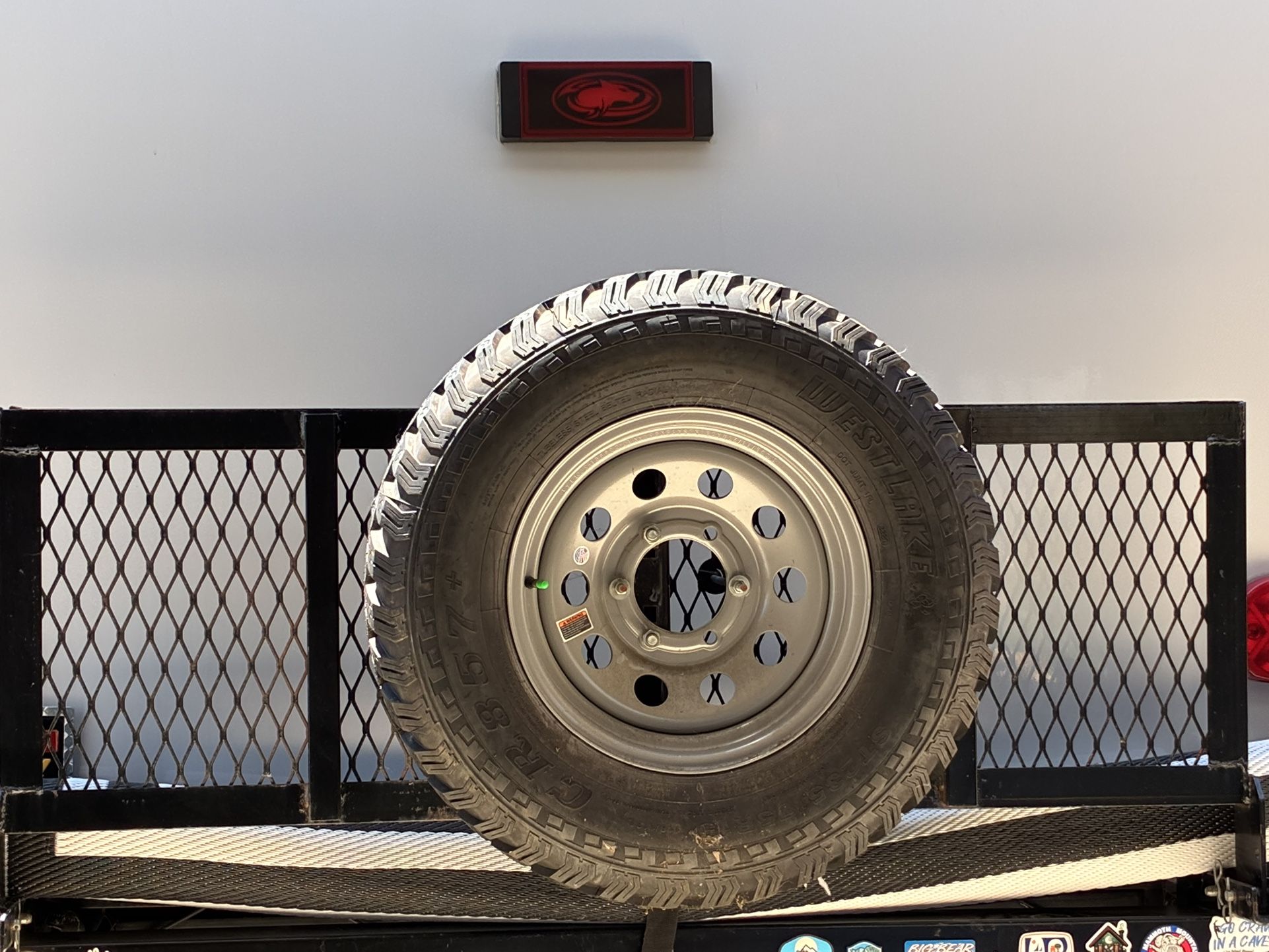 Trailer Tailgate Fold down