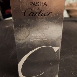 Pasha De Cartier All Over Shampoo Perfume 6.75 Sealed 