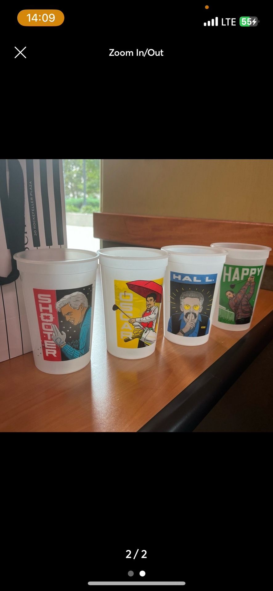 【LIMITED EDITION】Happy Gilmore 2 Collectible Cups Complete Set