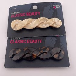 2-barrette clasic beauty hair accessories
