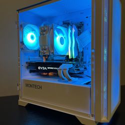 NVIDIA BUDGET GAMING PC | white Themed Pc | Ryzen 5 Pc | Newly Built |