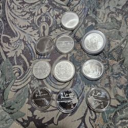 .999 Silver Coins 