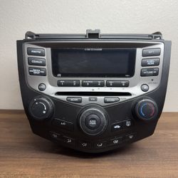 03-04 OEM Honda Accord Radio CD Changer Climate Controller Receiver Unit 