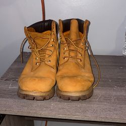 Timberland 6” Premium Wheat Boots – Men’s Size 10 M – Clean