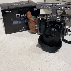 Sony A7S W/ lens 27mm 1.2 