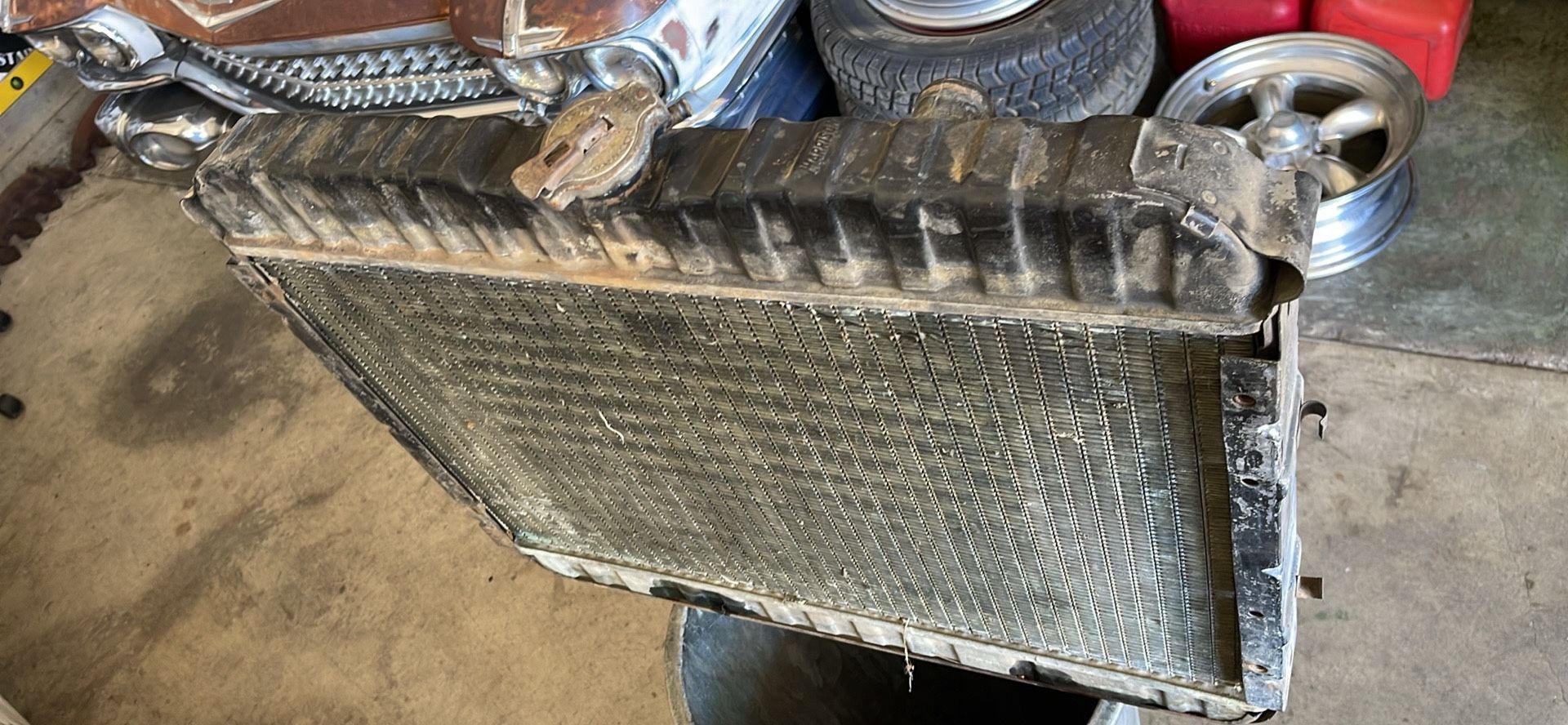 66-67 Nova Radiator V8 Used 