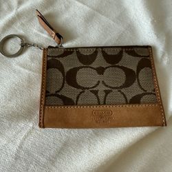 Vintage Coach Mini Skinny ID Case