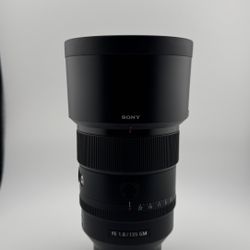 Sony 135mm f/1.8 GM
