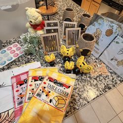 Honey Comb Baby Shower Decorations 