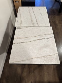 Square End Table (X2) for Sale SALE