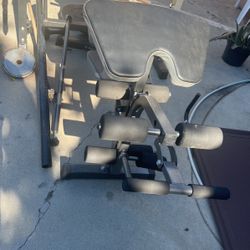 lifting weights Bench 