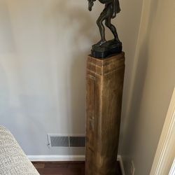 Antique Original Puck Statue 
