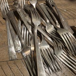 Silver Plated Forks 
