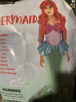 Sirena Disfraz