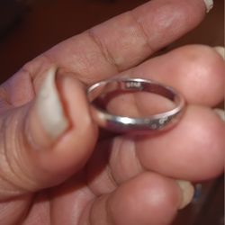 Sterling Silver Ring Size 10 