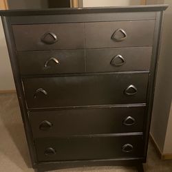 Free Dark brown dresser